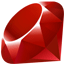 Ruby in Rails icon